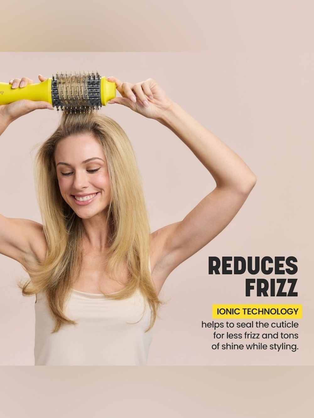 Drybar Double Shot Blow-Dryer Brush with Yellow Accents - Picture 13 of 15